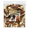 A clear plastic bag filled with dog treats, with a label featuring two dogs and product information. Náhľad obrázku produktu