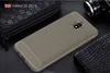 Samsung Galaxy J3 2018 Hülle Silikon Grau Carbon Optik Case Produktbild-Vorschau 2