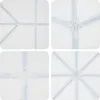 Collage of close-up shots showing the internal structure of a white party tent frame. Podgląd zdjęcia produktu