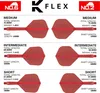 TARGET - K-FLEX Flightsystem Rot - No.6 - Medium 33mm Anteprima dell’immagine prodotto 5