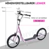 HOMCOM Kinderroller mit Luftreifen Scooter Tretroller Produktbild-Vorschau 4
