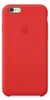 Apple iPhone 6 Leather Case MGR82ZM/A Bright Red Produktbild-Vorschau 1
