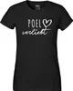 Huuraa Damen T-Shirt Poel verliebt XL Black Bio Baumwolle Produktbild-Vorschau 2