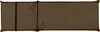 A brown cushion for a sun lounger, laid flat. Produktbild-Vorschau