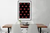 MuchoWow® MuchoWow® Gerahmtes Poster Lippen - Rot - Muster Produktbild-Vorschau 3