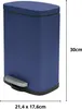 Spirella Treteimer Venedig - dunkelblau - 5L - Metall - 21 Produktbild-Vorschau 6