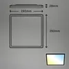 Pannello LED dimmerabile con telecomando ultrapiatto CCT 18 Anteprima dell’immagine prodotto 5