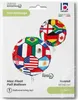 18"/Ø46cm Folienballon Fußball Länder Produktbild-Vorschau 4
