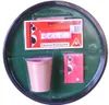 Piatnik 2967 - Würfeltablett Pokerwürfel, Weiß/Schwarz Produktbild-Vorschau 3