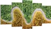 Bild auf Leinwand - Leinwandbild - 5 Teile - Luftaufnahmen Produktbild-Vorschau 1