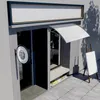 XMTECH Vordach Haustürvordach 150x100cm Pultbogenvordach Produktbild-Vorschau 12