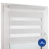 Deco4Me Doppelrollo Klemmfix ohne Bohren – Sicht- und Produktbild-Vorschau 2