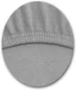 A close-up view of a grey fabric with elastic gathering. Produktbild-Vorschau