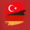 Türkische Deutsche Flagge Türkei Deutschland Fußball Fan Produktbild-Vorschau 3