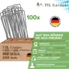 TTL GARDEN Erdanker 100 Stück 200x25x3,8mm verzinkt Produktbild-Vorschau 3