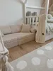 Montessori Mini Play Bench Comfort - Cord Beige Podgląd zdjęcia produktu 1