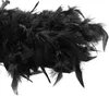 Flauschige Federboa - schwarz Produktbild-Vorschau 3