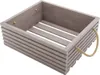 BOGATECO Holzkiste Natur | 40 cm x 35 cm x 14,5 cm | Produktbild-Vorschau 1