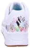 Skechers Uno Love All Around Sneaker Weiß/Bunt Voir les images du produit 20