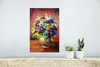 MuchoWow® Poster Blumenstrauß - Frühling - Ölfarbe 20x30 cm Produktbild-Vorschau 5