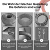 Gas Schlauch + Druckminderer inkl. Manometer Gasregler Produktbild-Vorschau 3