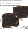 Leder Geldbörse Herren RFID Portemonnaie Echtleder Produktbild-Vorschau 3