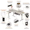 Radlove 160cm L-Desk scrivania elettrica regolabile in Anteprima dell’immagine prodotto 9