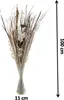 Kobolo Dekobündel Deko-Bündel 100 cm weiß braun natur Produktbild-Vorschau 2