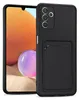 A black phone case with a card slot is shown on a phone. Anteprima dell’immagine prodotto