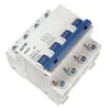 A white and blue electrical circuit breaker with multiple switches. Produktbild-Vorschau