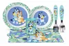 Kinder Esslern-Set Bluey 6 Tlg. – Kunststoffgeschirr, Produktbild-Vorschau 1