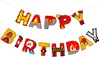Oblique Unique Happy Birthday Girlande Feuerwehr Banner für Produktbild-Vorschau 1