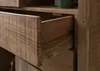 MASSIVMOEBEL24 | Armoire 88x40 Acacia laqué Bois naturel Voir les images du produit 5
