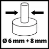EINHELL Professional Akku-Oberfräse TP-RO 18 Li BL - Solo, Produktbild-Vorschau 26