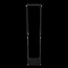 A transparent acrylic flower stand on a black background. Voir les images du produit