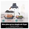 Ninja CRISPi 4-in-1 tragbare Glas-Heißluftfritteuse "Cyber Produktbild-Vorschau 24