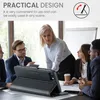 A group of people in a meeting setting, with a phone case displayed prominently on the table. Produktbild-Vorschau