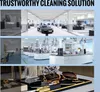 Collage of different settings: garage, laboratory, and a tray with accessories. Náhľad obrázku produktu