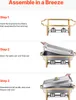 SucceBuy Chafing Dish Set aus Edelstahl 7,5L mit 4 Produktbild-Vorschau 8