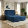 Boxspringbett 140x200 mit 2 Bettkästen Kontinentales Bett Produktbild-Vorschau 3