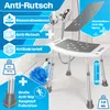 Tabouret de douche KESSER® réglable en hauteur, tabouret de Voir les images du produit 2