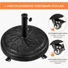 Yaheetech Sonnenschirmständer mit Rollen 20,6 kg, für Produktbild-Vorschau 4