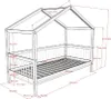 VIPACK - Hausbett mit LF 90 x 200 cm, inkl. Lattenrost, m. Produktbild-Vorschau 14