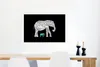 MuchoWow® Poster Elefant - Blumen - Pflanzen 60x40 cm - Produktbild-Vorschau 5