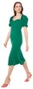 Trendyol Damen Women Fitted Woven Dress Party Midi Basic Produktbild-Vorschau 1
