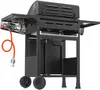 Mocny grill gazowy stalowy ruszt LEHMANN TEXAS 3+1 Podgląd zdjęcia produktu 6