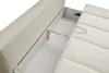 Close-up view of the interior of a sofa with its mattress partially lifted, revealing storage space. Podgląd zdjęcia produktu