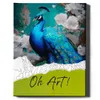 Oh Art! - Set di pittura per numeri uccello pavone - Anteprima dell’immagine prodotto 14