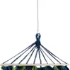 Hamac de jardin pour deux personnes 260x160cm, bleu-vert Voir les images du produit 3