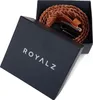 ROYALZ Flechtgürtel Leder Gürtel geflochten Herren Damen Produktbild-Vorschau 5